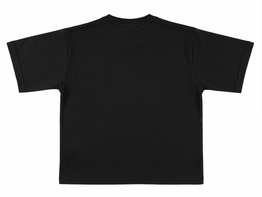 Cropped Fit Overized T Shirt | Unisex | Plain