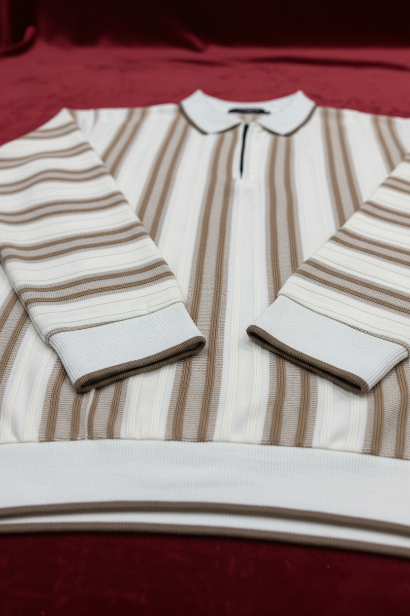 Brown Double Strap Shirt