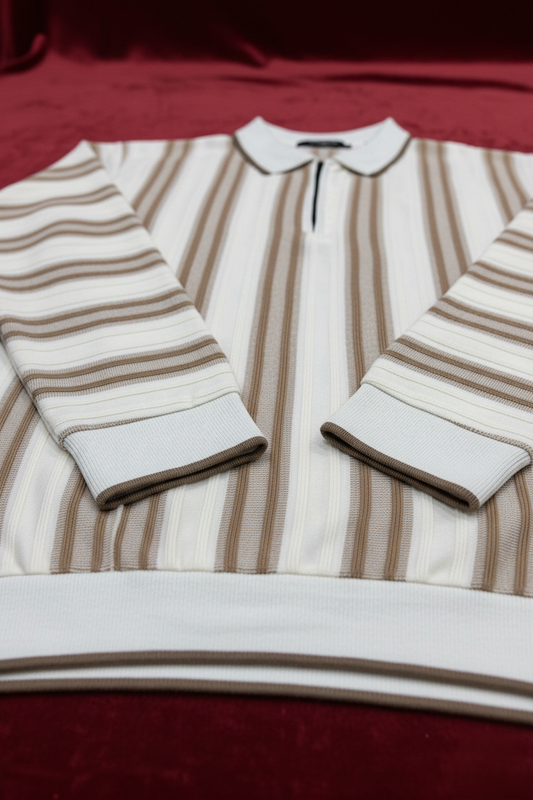 Brown Double Strap Shirt