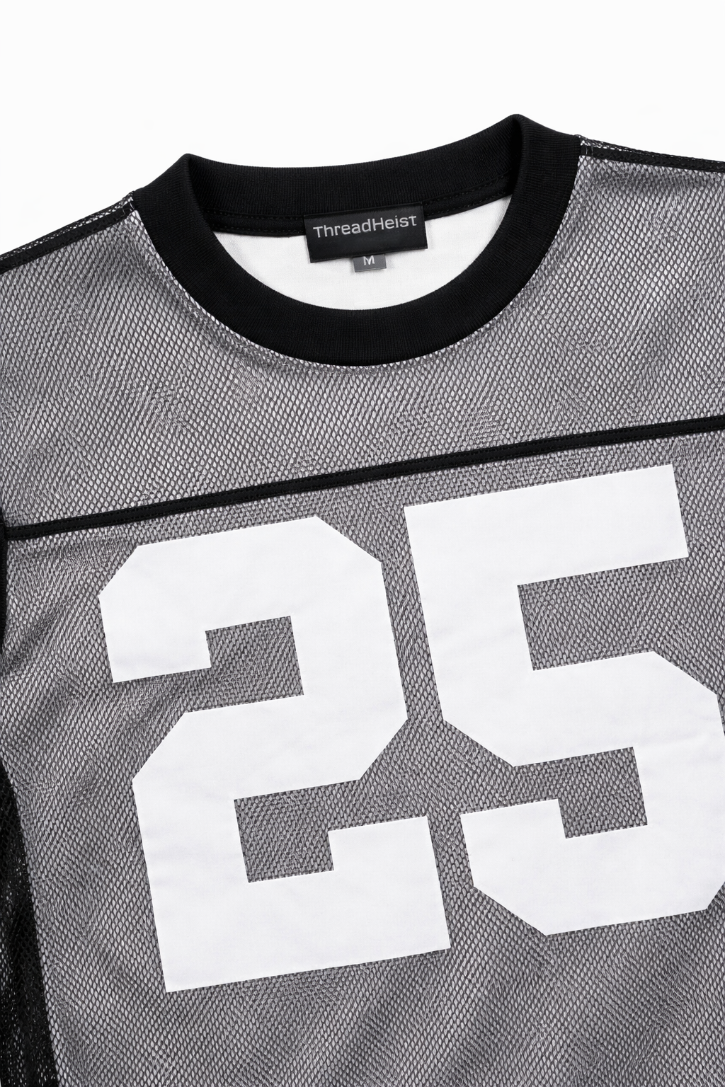 Digital 25 Mesh Oversized T Shirt |Unisex | Streetwear Tee